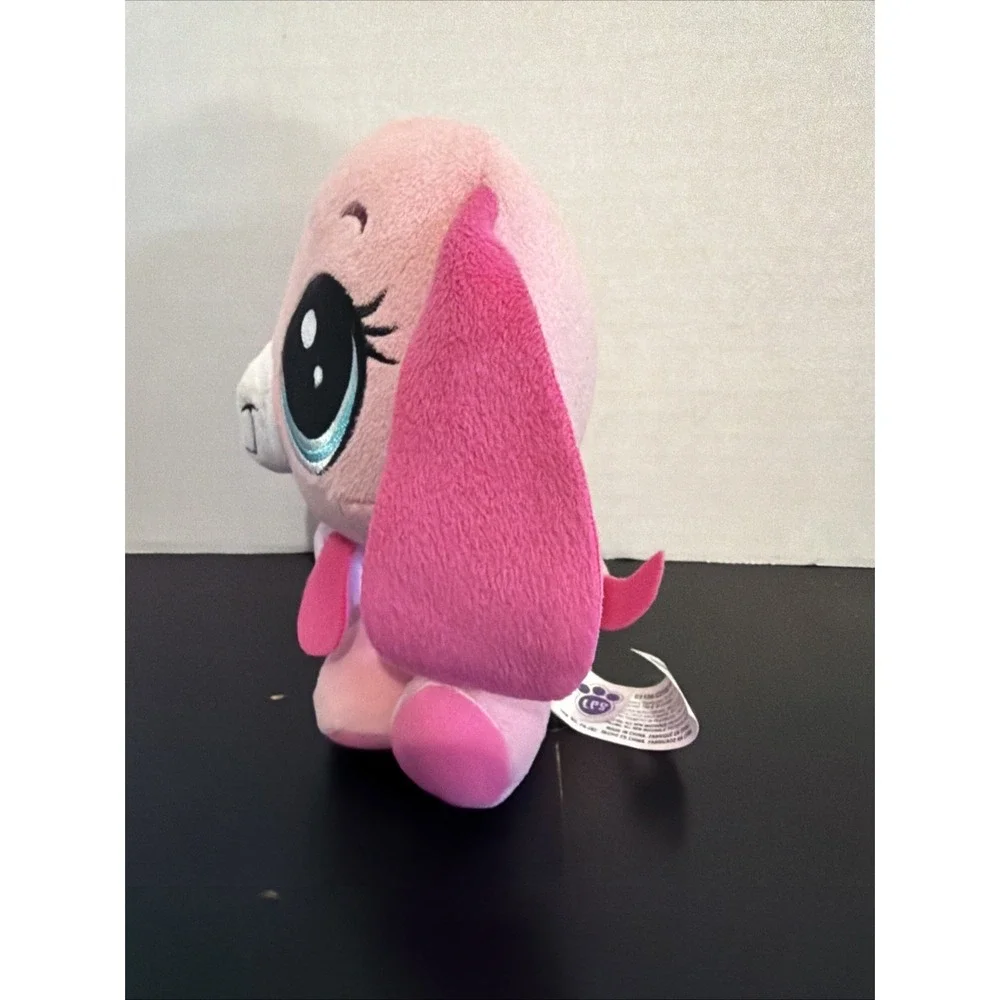 Littlest Pet Shop Pink Dog Plush Pillow Pet Hasbro LPS Stuffed Animal